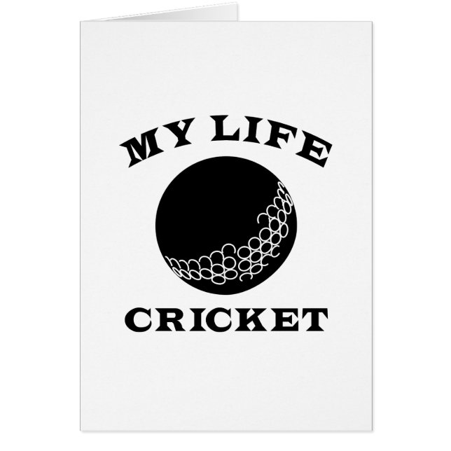 Cricket  My Life (Front)
