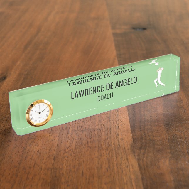 Cricket Nameplate (Side)