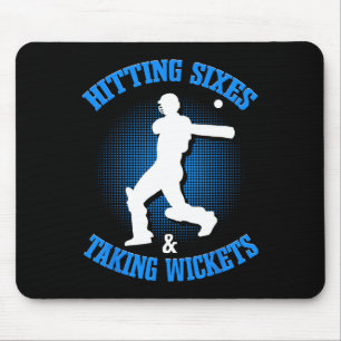 Cricket National Heart India Flag Tter Tsman Sport Mouse Pad