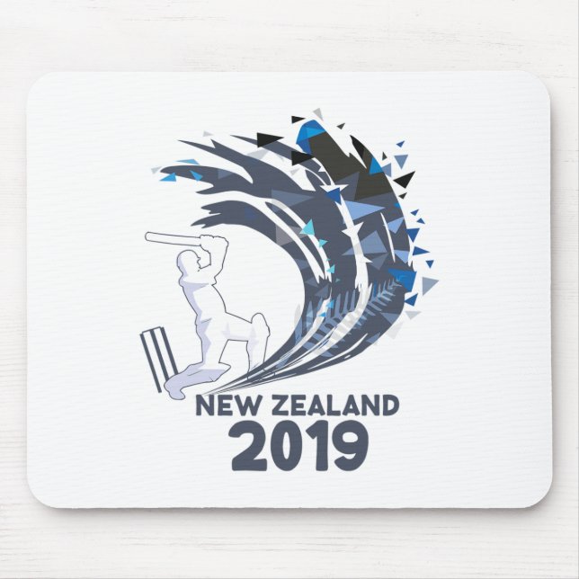 Cricket New Zealand  Mouse Pad (Front)