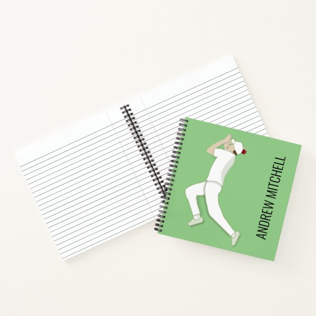 Cricket Notebook (Inside)