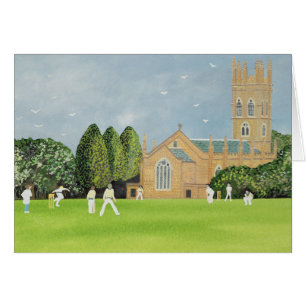 Cricket on Churchill Green