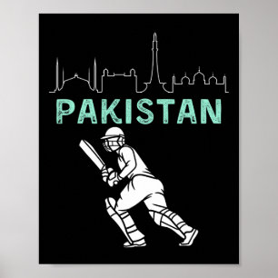 Cricket Pakistan Team Fans Lover Islamad Lahore Ka Poster