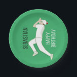 Cricket Paper Plate<br><div class="desc">Cricket design paper plates.</div>