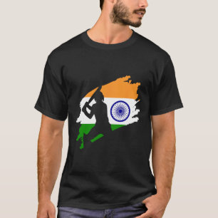 Cricket Patriotic India Sports Jersey Gift Women G T-Shirt