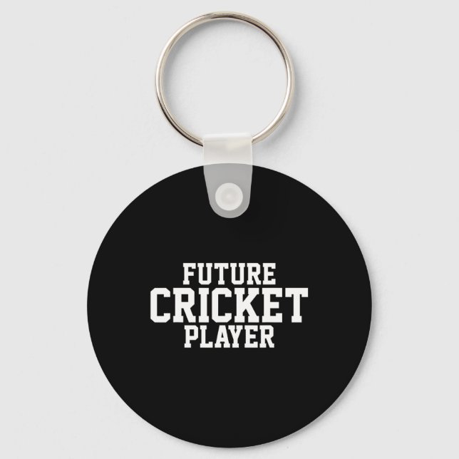 Cricket Player 2  Key Ring (Front)
