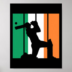 Cricket Player Boys Sport Crickets Poster