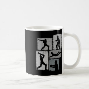 Cricket Player Collage Men Women Cricketer Coach Y Coffee Mug