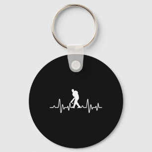 Cricket Player Cricket Sport Vintage Cricket 4 Key Ring