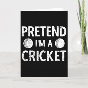 Cricket Player Cricket Sport Vintage Cricket 8 Card
