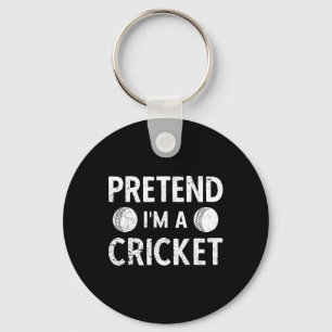 Cricket Player Cricket Sport Vintage Cricket 8 Key Ring