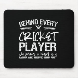Cricket Player Dad  Mouse Pad