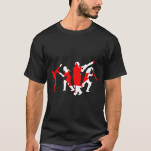 Cricket Player Design T-Shirt