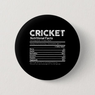 Cricket Player Gift For Men 6 Cm Round Badge