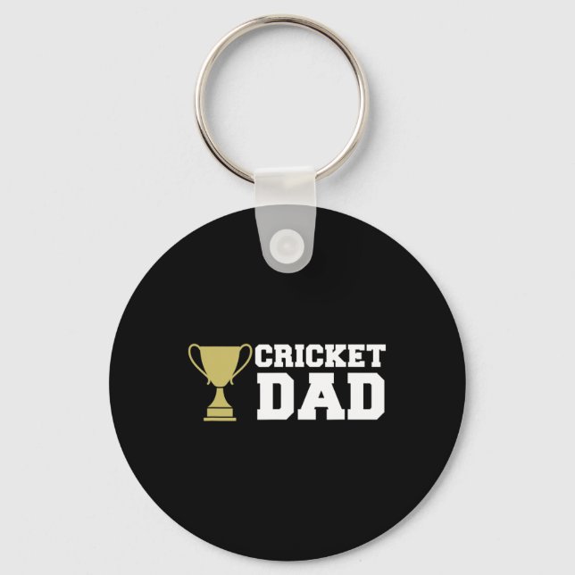 Cricket Player Sport 1  Key Ring (Front)