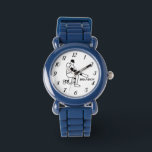 Cricket Player Sports Athlete Bowler Games Watch<br><div class="desc">Cricket player,  ball,  sport,  athlete,  athletics,  games,  bowler watch. You can personalise it with your child's name. Black,  elegant,  kids watch.</div>