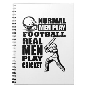Cricket Player   Sports Coach Team Gift Ideas Notebook