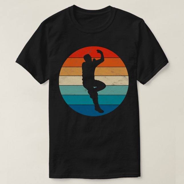 Cricket Player T-Shirt (Design Front)