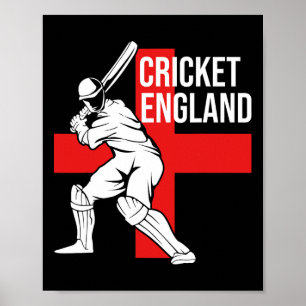 Cricket Player Uk England Cricket For Men Poster