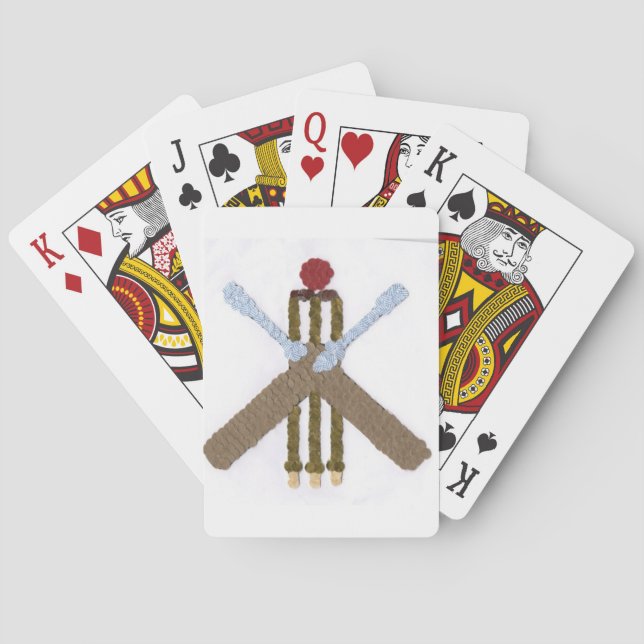 Cricket Playing Cards (Back)