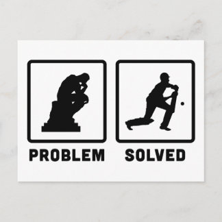 Cricket Postcard