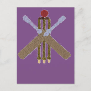 Cricket Postcard