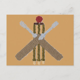 Cricket Postcard