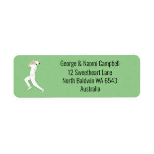Cricket Return Address Label