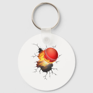 Cricket Shirt For Boys And Men Cricket Ll Of Fire Key Ring