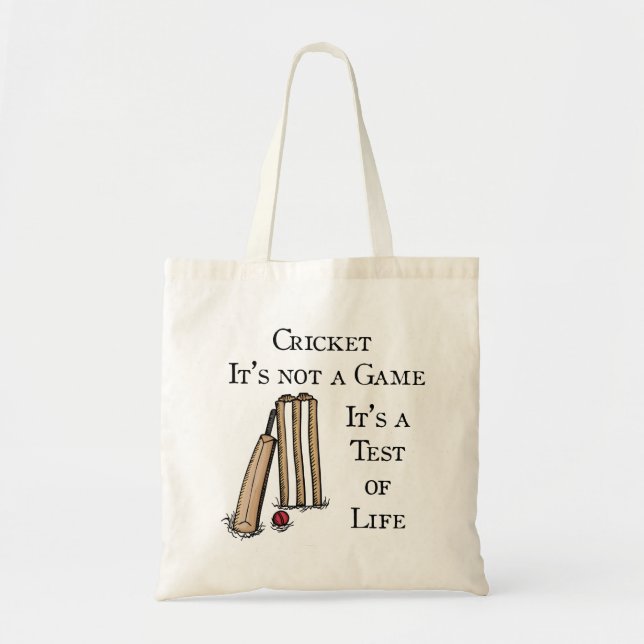 Cricket Shopping Bag (Front)
