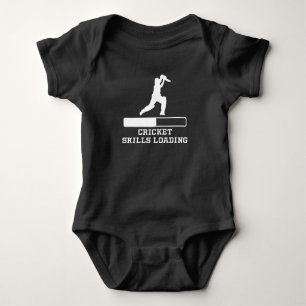 Cricket Skills Loading Baby Bodysuit