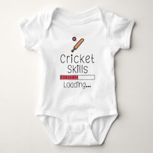 Cricket Skills Loading   Cricket Player Baby Bodysuit