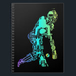 Cricket Sport Elements Cricket Player Notebook<br><div class="desc">Cricket Sport Elements Cricket Player. Cricket Lover Sports Art.</div>