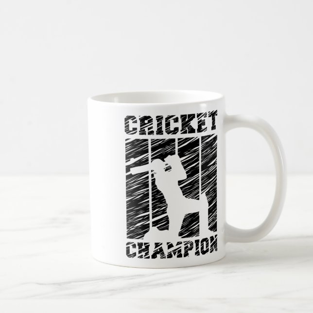 Cricket Sport Player 9  Coffee Mug (Right)