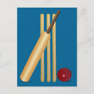 Cricket Sport Postcard