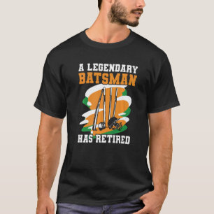 Cricket Sport Quote For A Retired Indian Cricket P T-Shirt