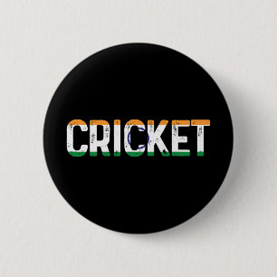 Cricket Sports Player India Cricket 6 Cm Round Badge