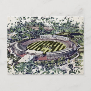Cricket Stadium Art - Southampton, Hampshire Postcard