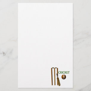 Cricket Stationery