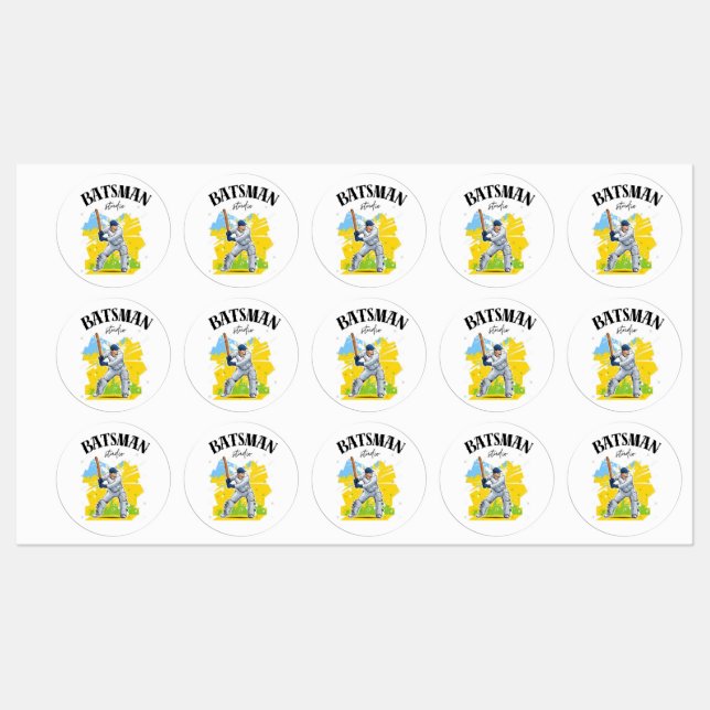 Cricket Stickers 2024 (Sheet)