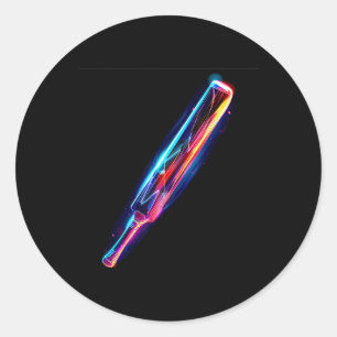 Cricket T Vector 1 Classic Round Sticker