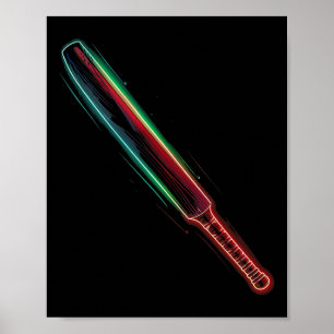 Cricket T Vector  Poster