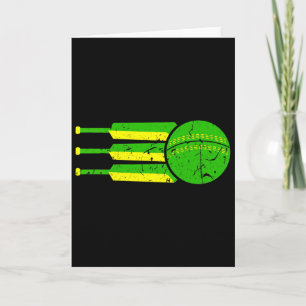 Cricket Team Australia Colors Athlete Australian F Card