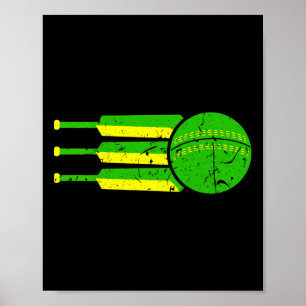 Cricket Team Australia Colors Athlete Australian F Poster