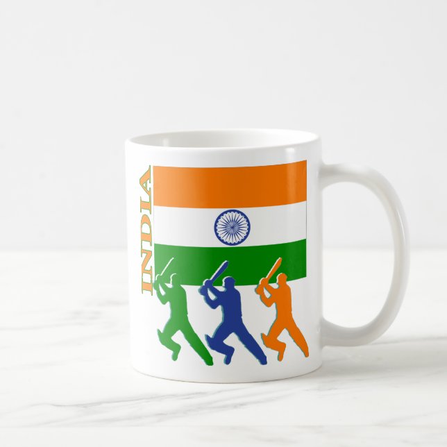 Cricket Template Coffee Mug (Right)