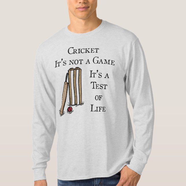 Cricket Test T-Shirt (Front)