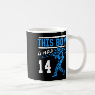 Cricket - This Boy Is Now 14 Year Old 14 Th Birthd Coffee Mug