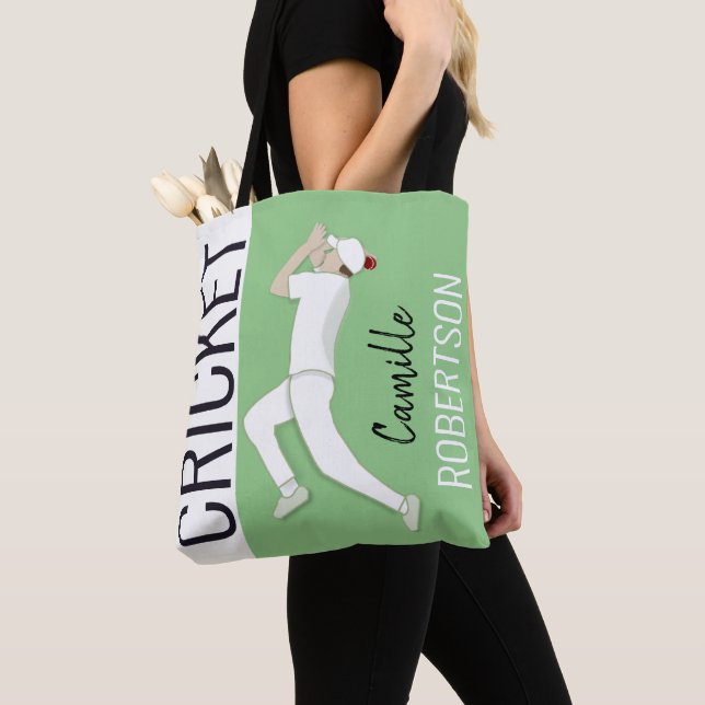 Cricket Tote Bag (Close Up)