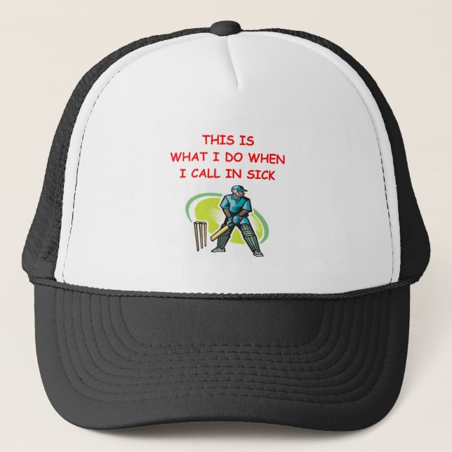 cricket trucker hat (Front)