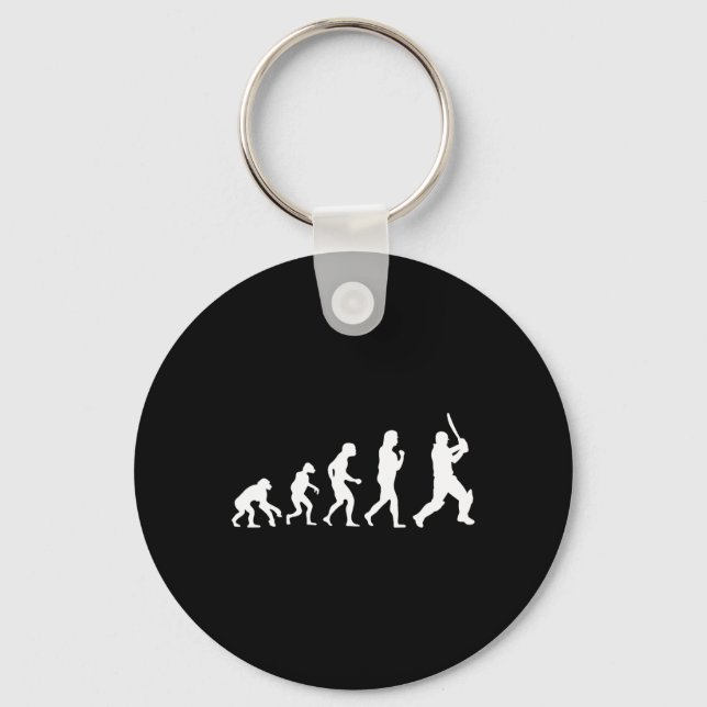 Cricket Tsman Evolution For Cricketer Players Funn Key Ring (Front)